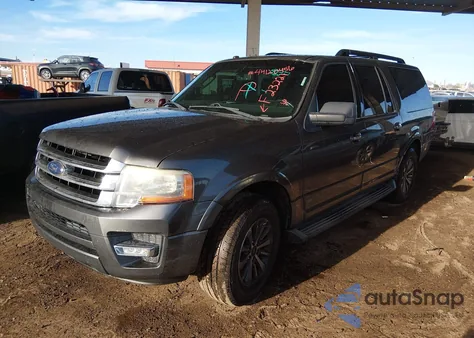 2016 Ford Expedition El Xlt из США, поврежденный, VIN 1FMJK1HT5GEF23221